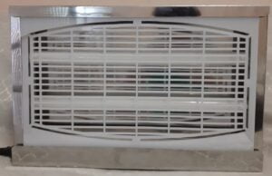 Capturador de Insectos con luz UV vista frontal apagado